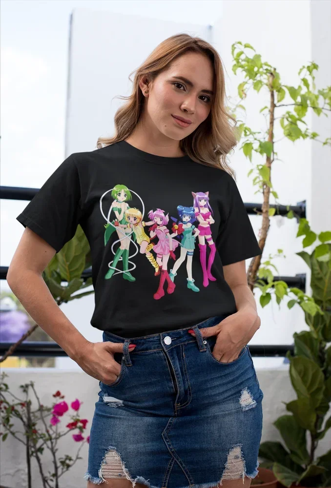 Tokyo Mew Mew Ichigo Momomiya Magical girl Anime t-shirt Unisex Harajuku t-shirt