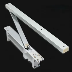 1 set Invisible Hidden Automatic Door Closer Home Hydraulic Buffer Security System Adjustable Closer Suitable For Weight 40-65kg
