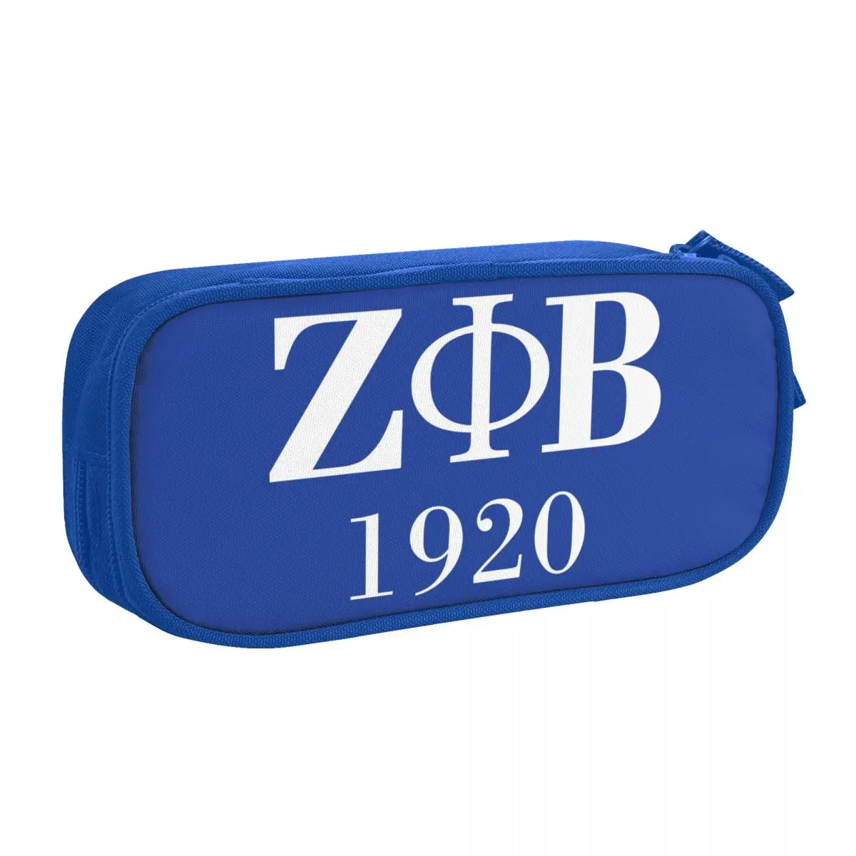 مخصص زيتا فاي بيتا مقلمة بشكل جذاب فتاة صبي تخزين كبير قلم رصاص الحقيبة الطلاب القرطاسية