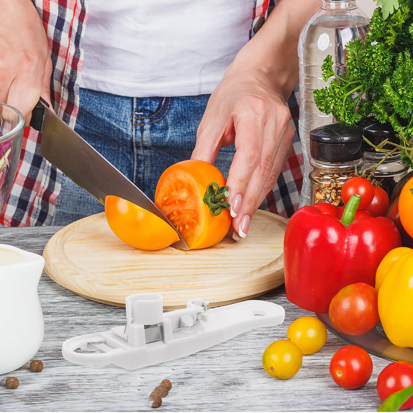 

2pcs Bean Slicer Cutter French Bean Shredder Kitchen Gadget For String Removal Vegetable Cutting Tool Thin Slicing Aid Cucumber