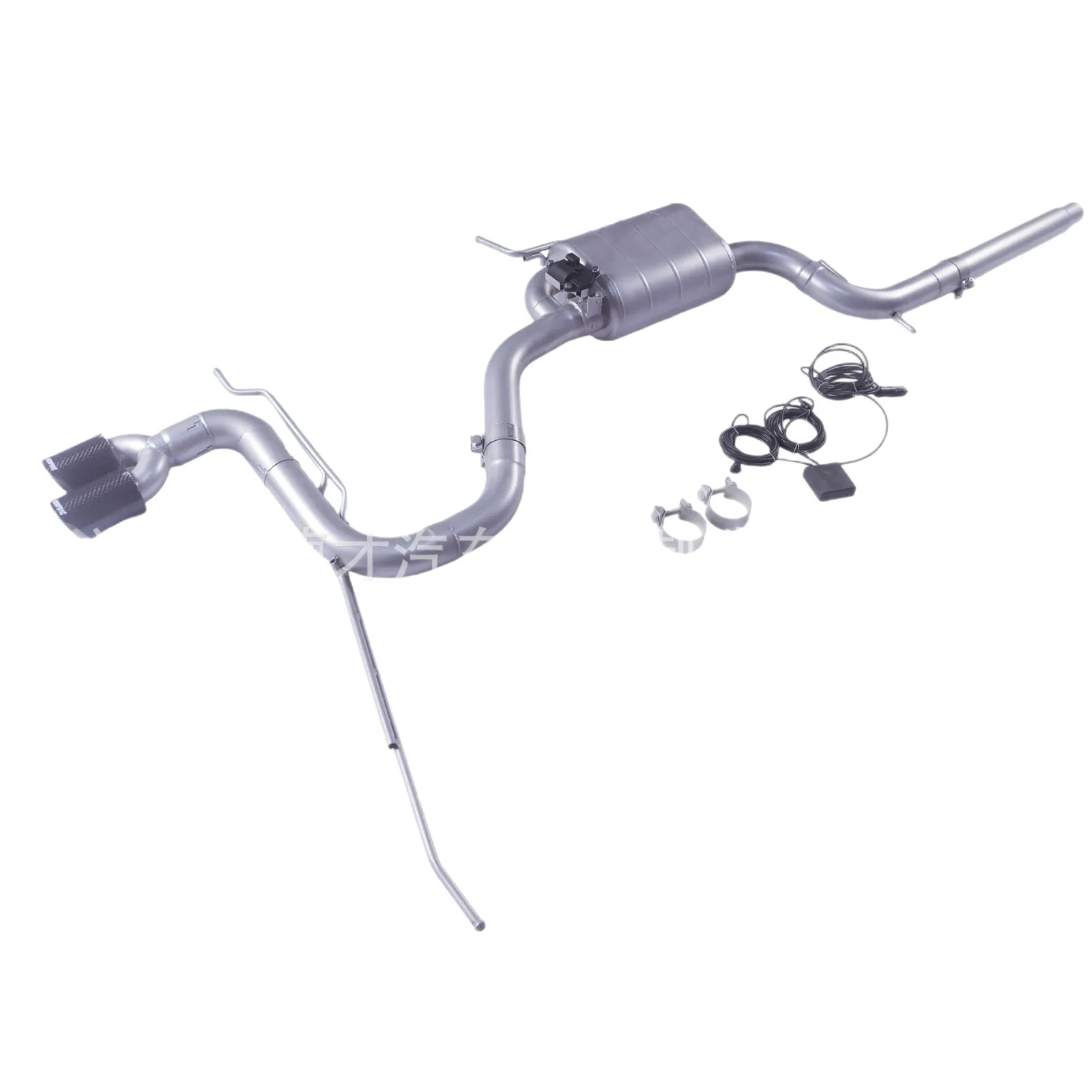 Suitable for 03-12 Golf 5 1.4T changed to HKG mid-tail section modified exhaust pipe system exhaust sound wave