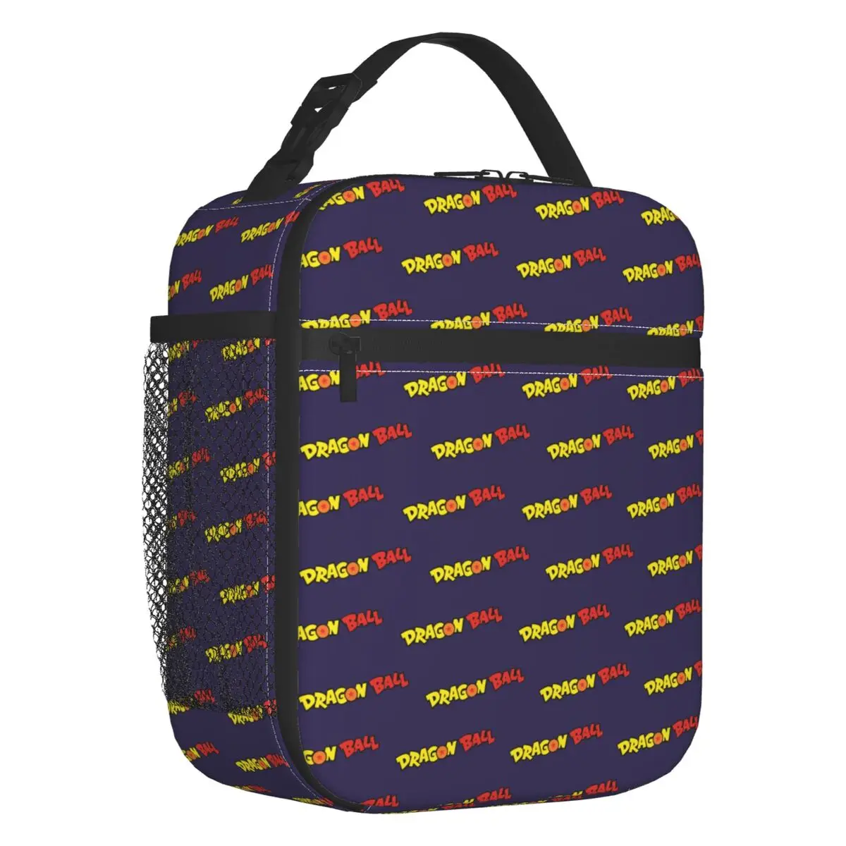 

Custom DBZ Dragons Ball Goku Japanese Anime Insulated Lunch Bag for Work School Portable Thermal Cooler Bento Box Men Women