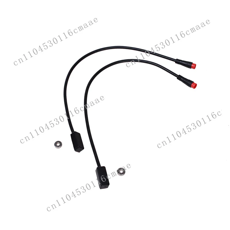 Electric brake sensor for hydraulic brakes with waterproof connector