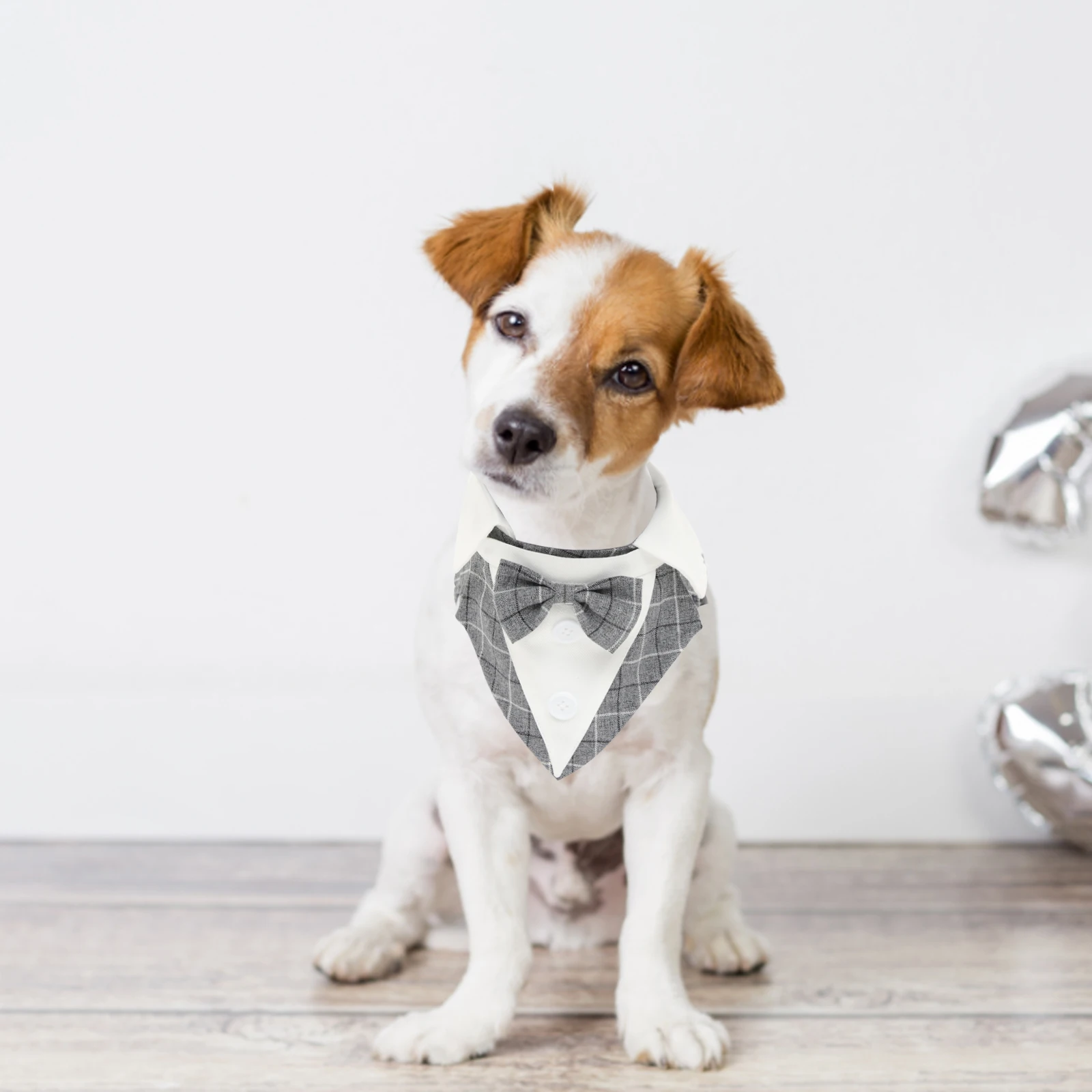 

Pet Tuxedo Suit Formal Wear Wedding Clothes Polyester Dog Suits Comfortable Stylish Pet Clothes Dog Clothing Accessories