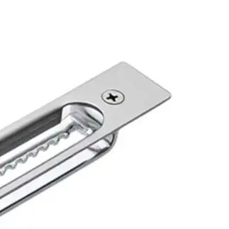 

6" Stainless Steel Duty Flush Bolt Extended Core 47mm For Fireproof Doors Concealed Invisible Lever Action Security