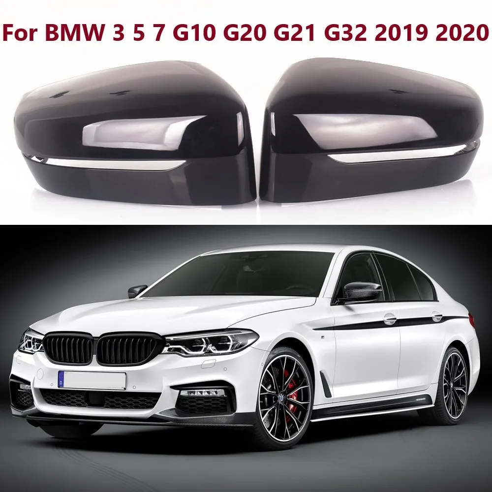 

LHD Carbon Fiber Side Rearview Mirror Cover For BMW 3 5 7 Series G11 G20 G21 330i 330d 340i G30 G31 G32 530d 530i 520d 525i