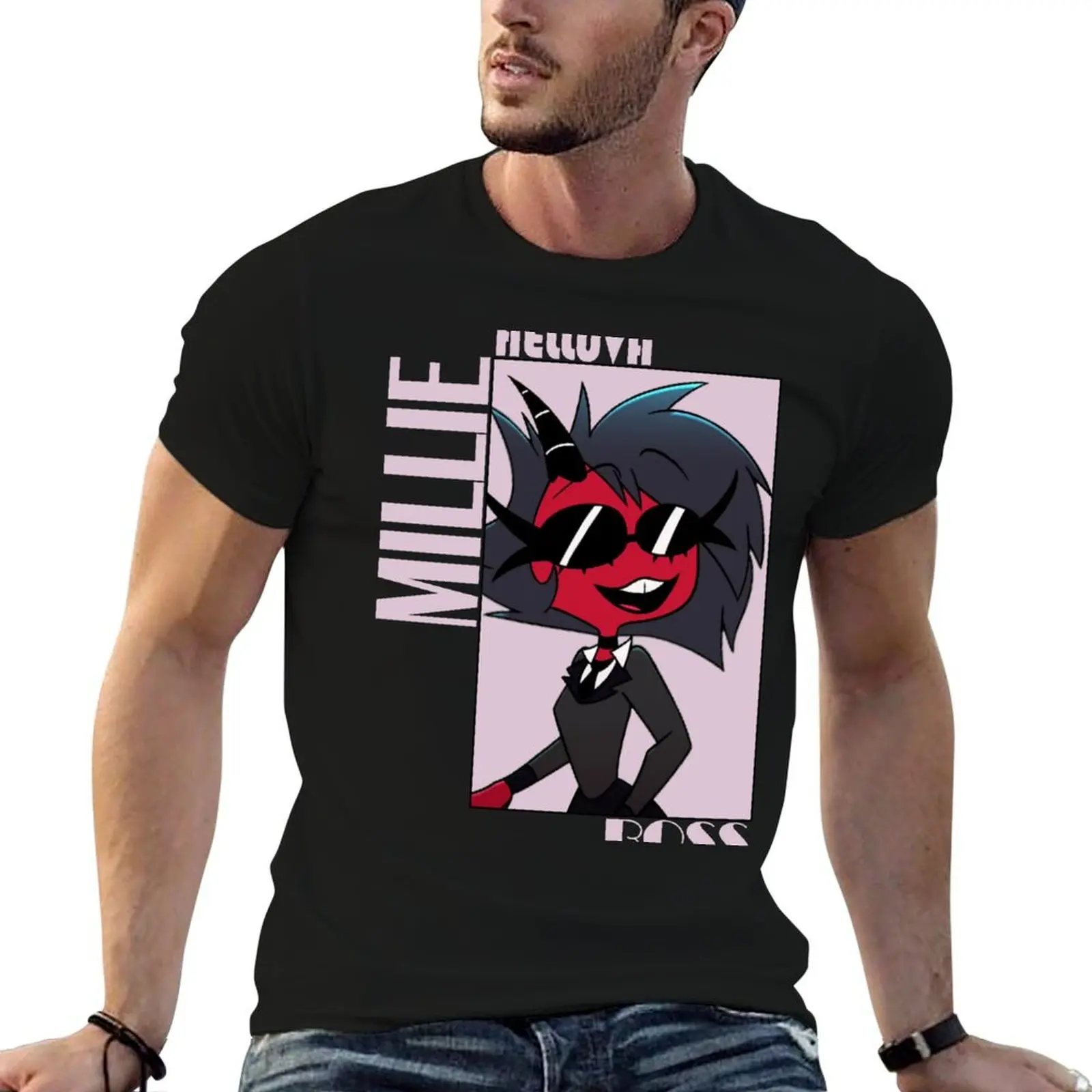 

cotton shirts t man high Boss Millie Helluva t T-Shirt printed for shirts quality