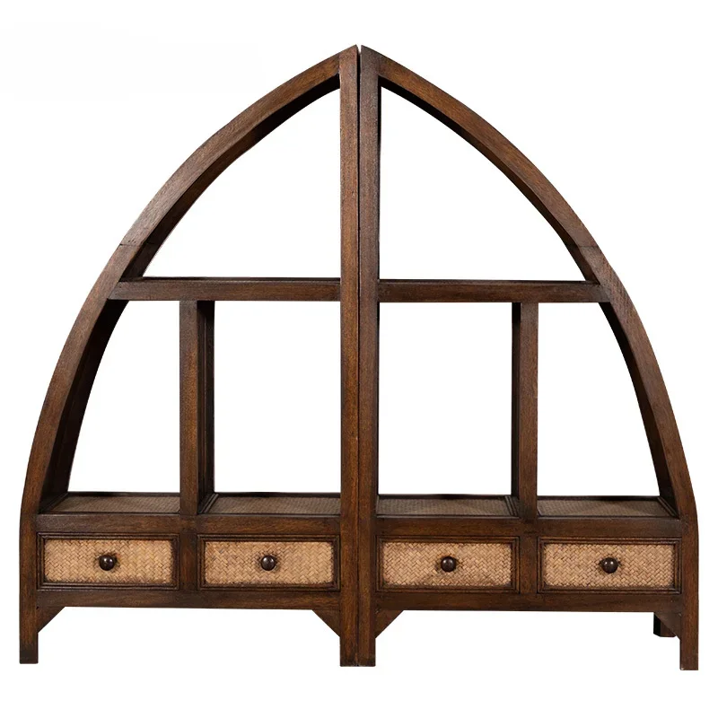 

Thailand Antique Shelf Display Shelf Southeast Asian Style Furniture