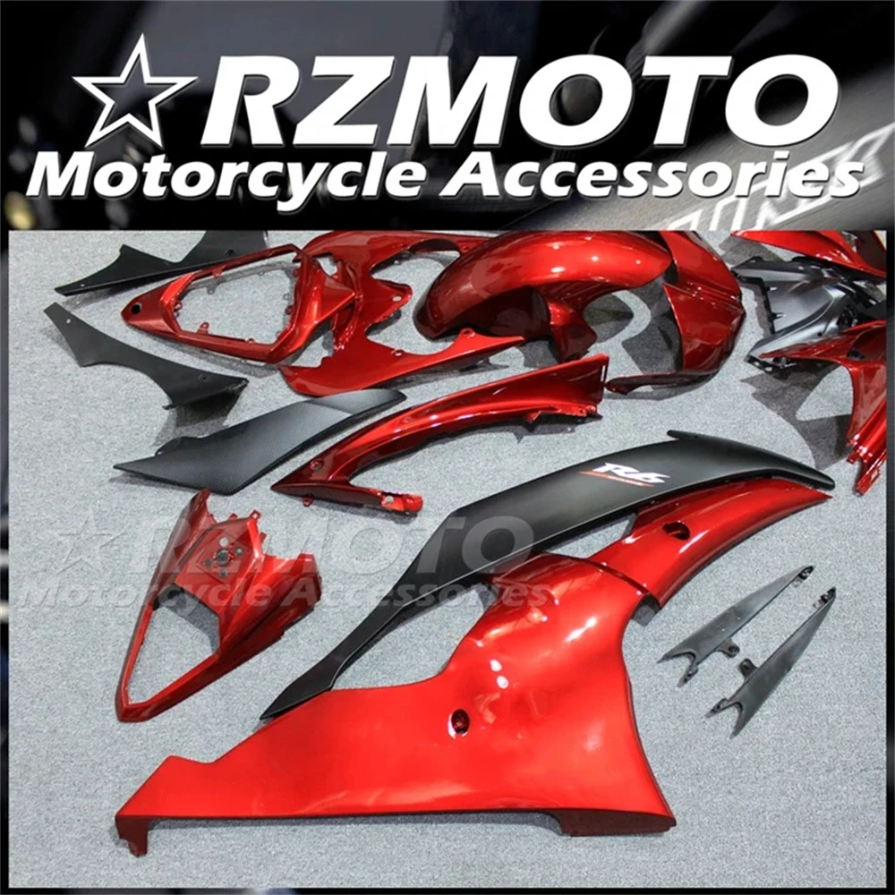 New ABS Fairings Kit Fit for YAMAHA YZF- R6 08 09 10 11 12 13 14 15 16 2008 2009 2010 2011 2012 2013 2014 2015 2016 Red Glossy