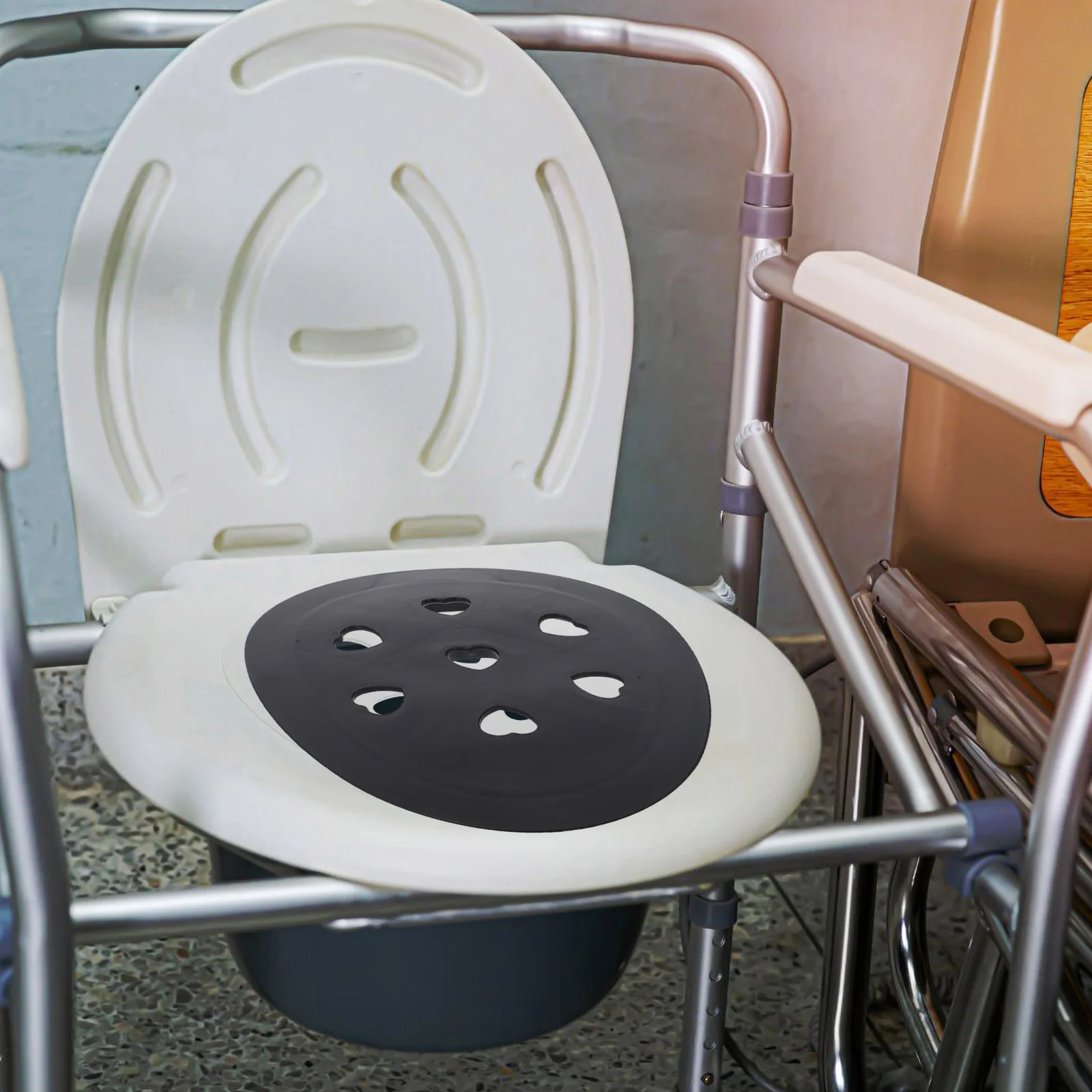 

Waterproof Shower Cushion Anti Slip Bath Stool Pad Padded Seat Mat for Elderly Non Slip Bathroom Tub Chair Cushion