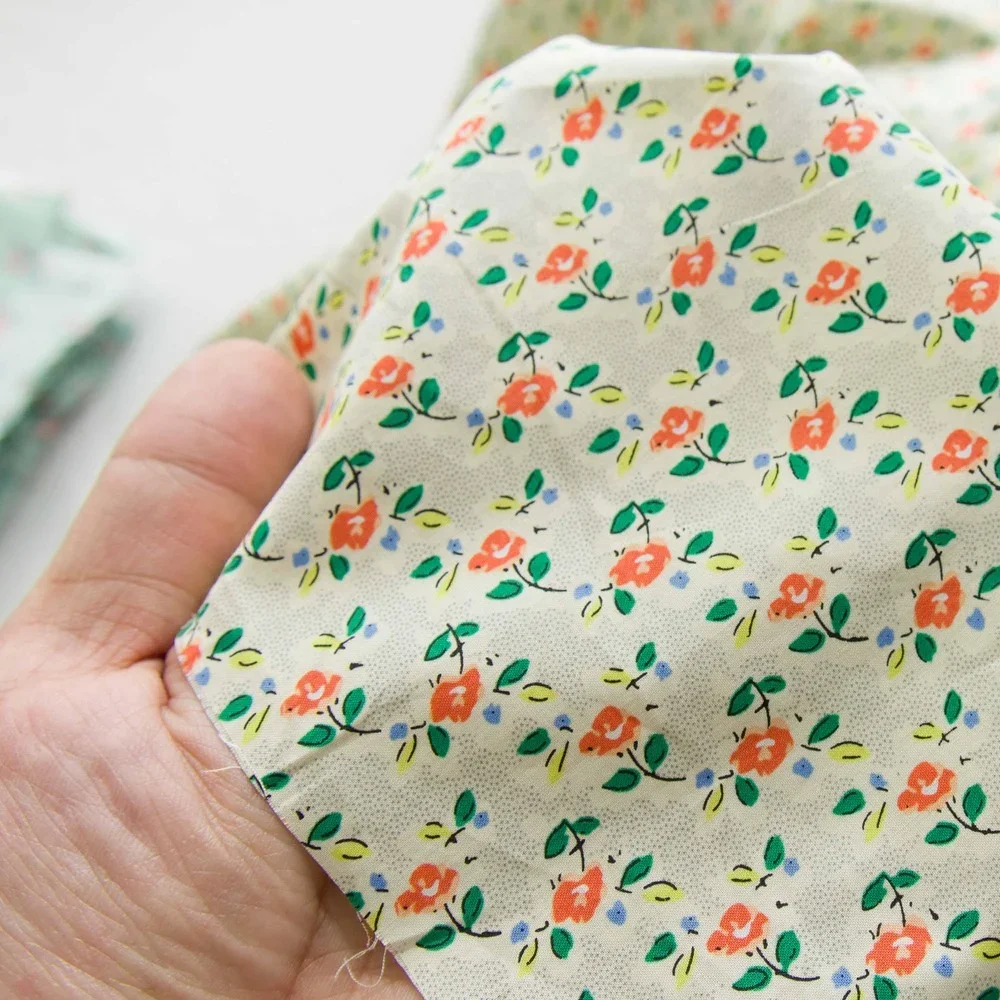 145 x 50 cm, Frühling und Sommer, superdichter Baumwoll-Popeline-Stoff für Damenkleider, Kinderbekleidung, Heimkleidung, Nähprojekt – Detail 16