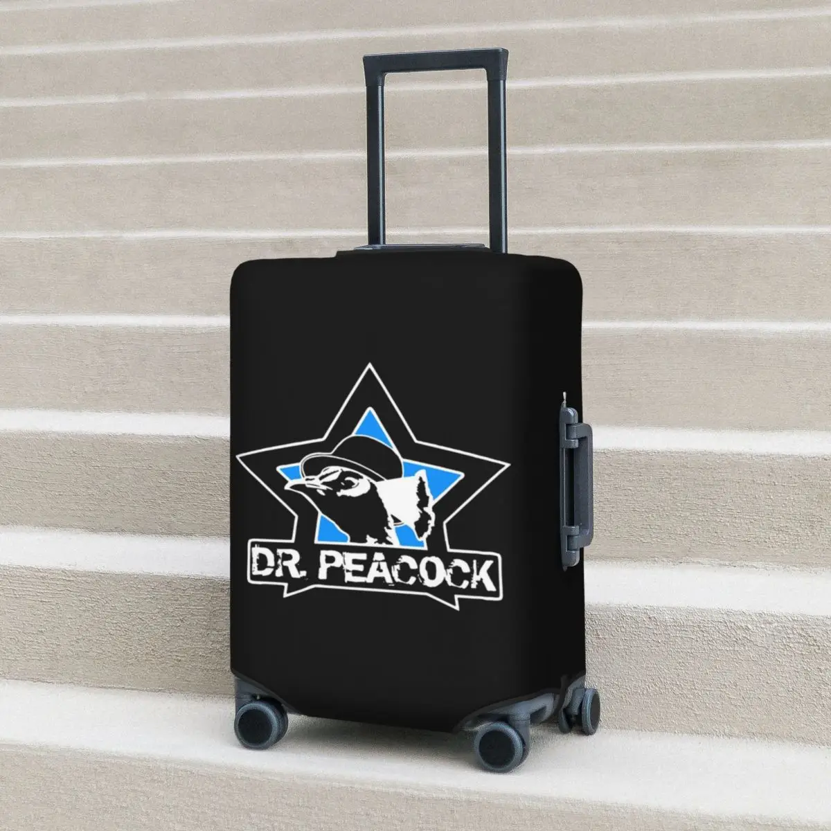 

Dr. Peacock Suitcase Cover Protection Elastic Trip Luggage Protector Covers for 18-32 Inch