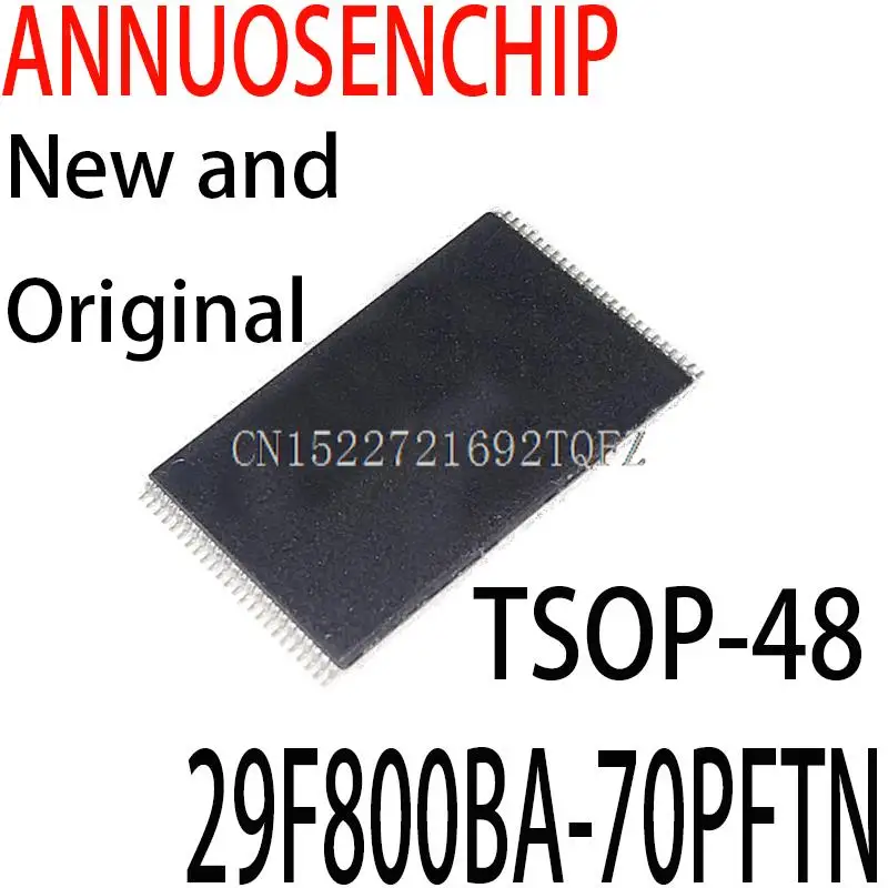 

10PCS New and Original MBM29F800BA-90PFTN 29F800 TSOP-48 29F800BA-70PFTN