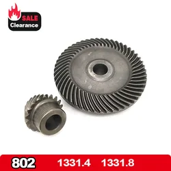 1Set Crown Pinion Gear Replace For Bosch 1331.4 1331.8 Angle Grinder Spare Parts Power Tools Accessories