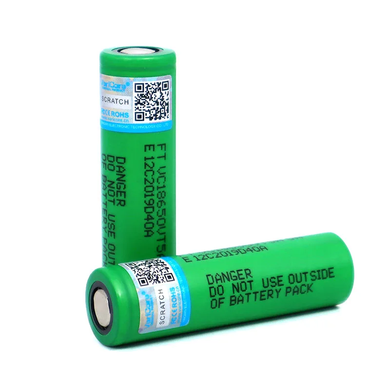 VariCore VTC5A 2600 мАч 18650 литиевая батарея 20A 30A разряд 18650VTC5 батареи для фонарика с плоской головкой