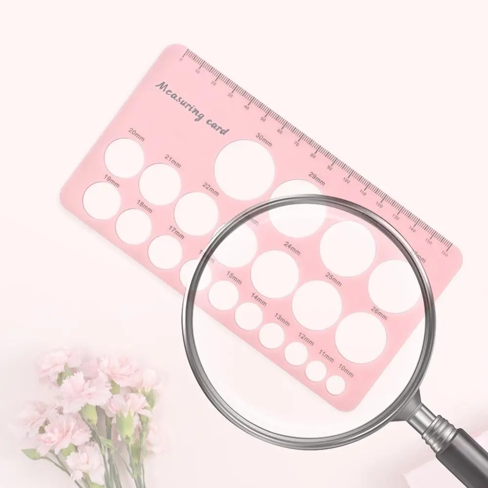 

Silicone Nipple Measuring Card Smooth Flange Measurement Tool Lightweight Perfect Gift Nontoxic Feeding Supplies