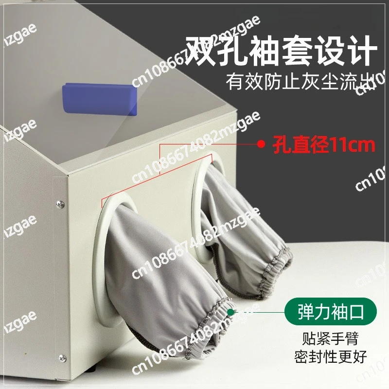 

Transparent round bead table grinding table metal engraving vacuum cleaning dust box free installation integrated dust box
