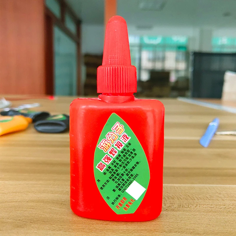 Multi Purpose Adhesive Glue Plastic Wood Metal Rubber Tire Repair Glue Soldering Agent With Dropper 0.5 Oz