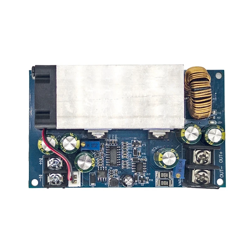 600W 25A CC CV Adjustable Power Supply Module LED Driver DC-DC Buck Converter Voltage Regulator Module 12-75V To 2.5-60V