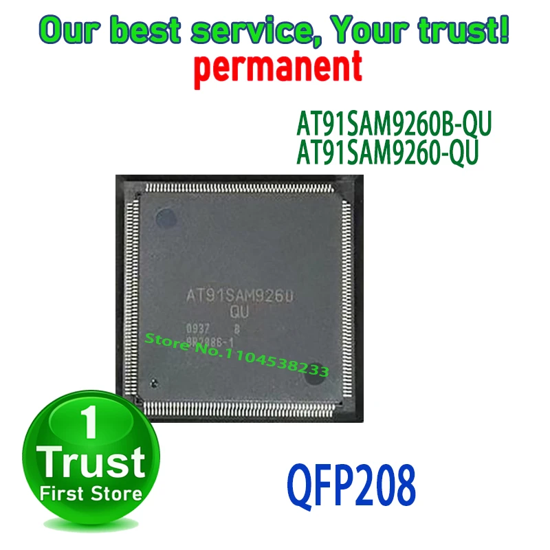 5PCS/LOT AT91SAM9260B-QU AT91SAM9260-QU QFP208 NEW and Original in Stock
