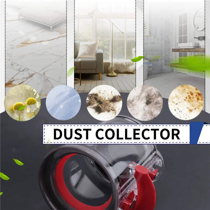 Piezas de electrodomésticos contenedor de polvo para recipiente de aspiradora Dyson V12 Slim, accesorios de repuesto Robot aspirador recolector de polvo