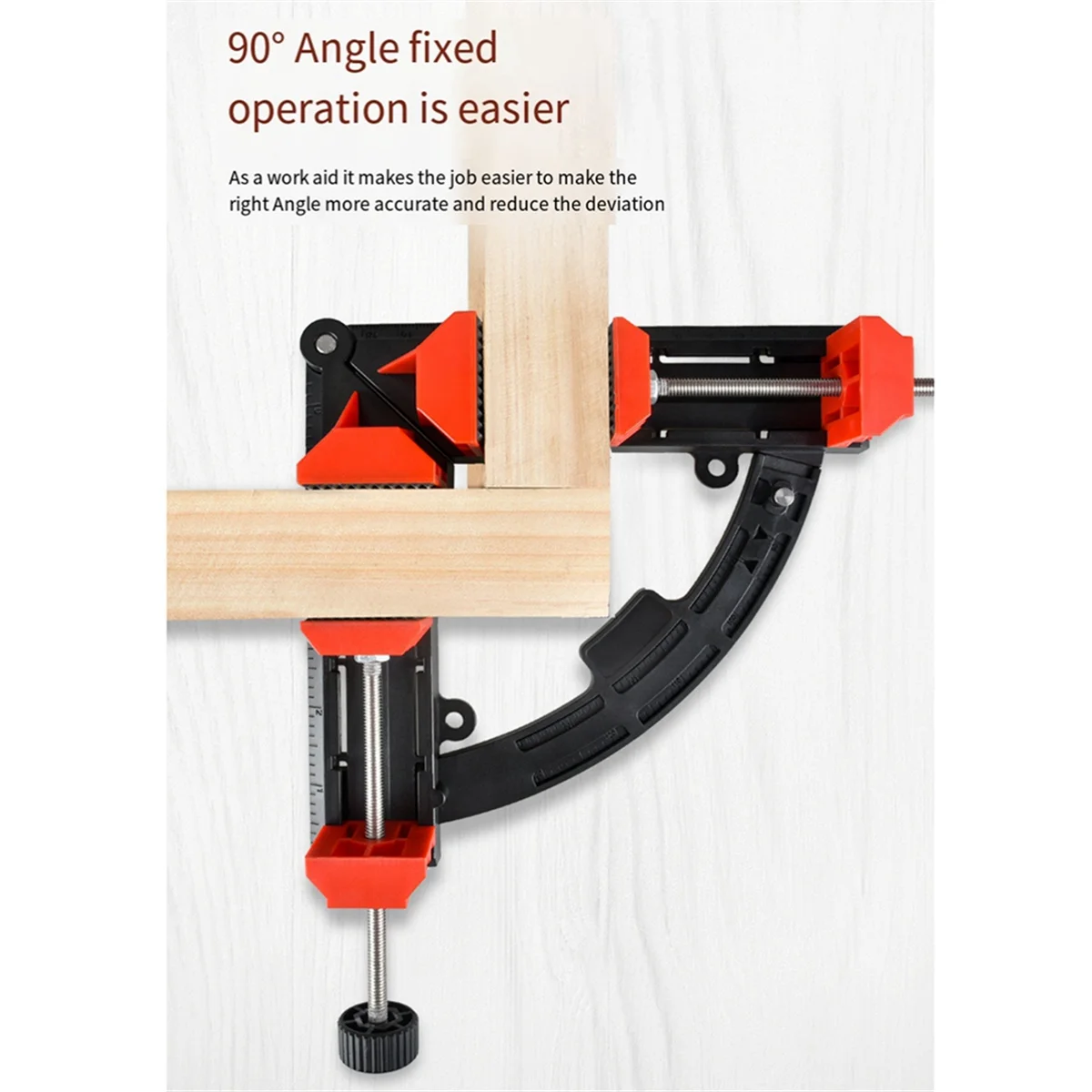 Woodworking Angle Clamp 30-90 Degrees Adjustable Home Right-Angle Fixing Tool Right-Angle Clamp image 2