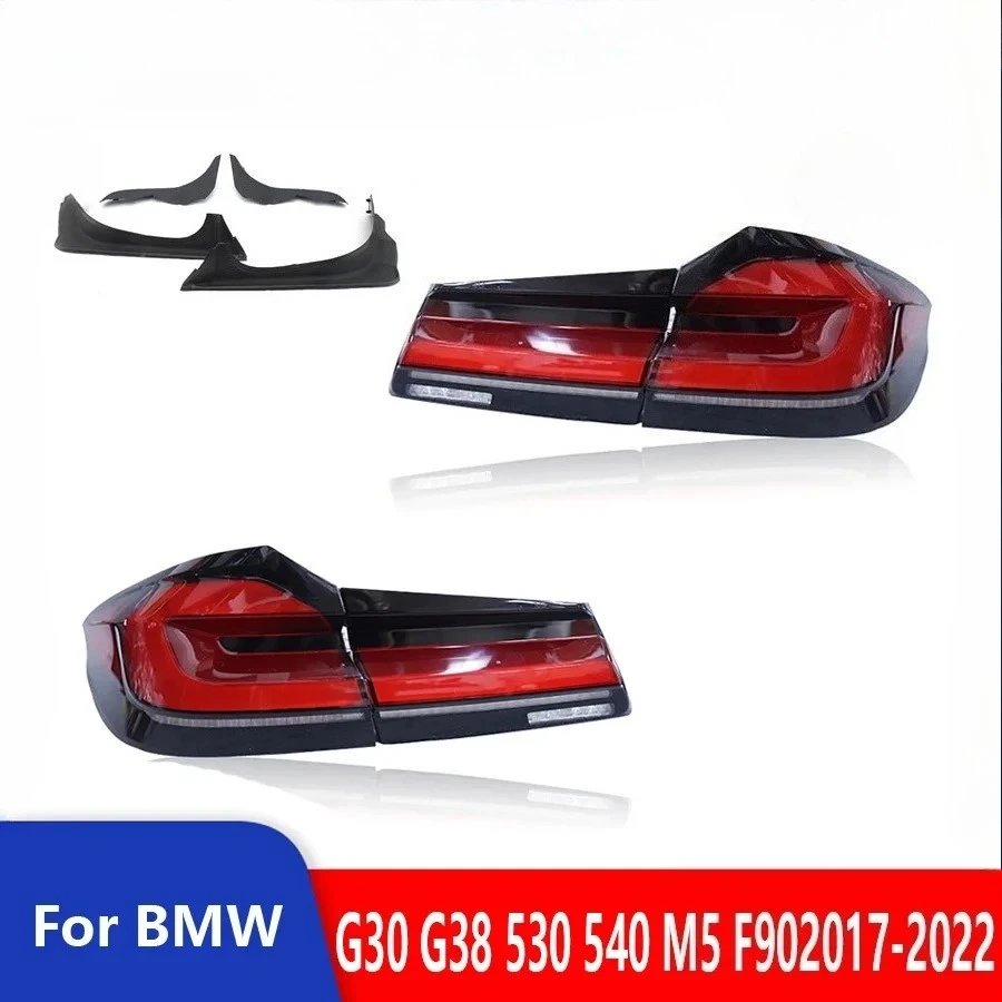 

Car Accessories G38 G30 LED Tail Lights For BMW 530 540 M5 F90 2017-2022 Rear Lamps DRL Plug And Play Flashing Steering 2PCS/SET