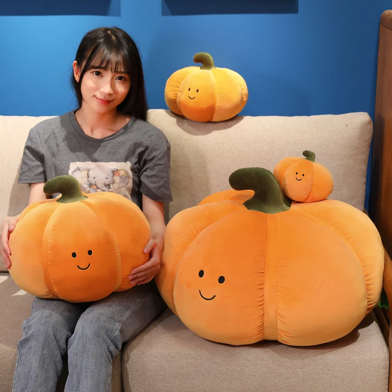 Oreiller citrouille créatif, jouets en peluche, coussin de canapé, joli décor de chambre créatif d'halloween, cadeau de bonne qualité, offre spéciale