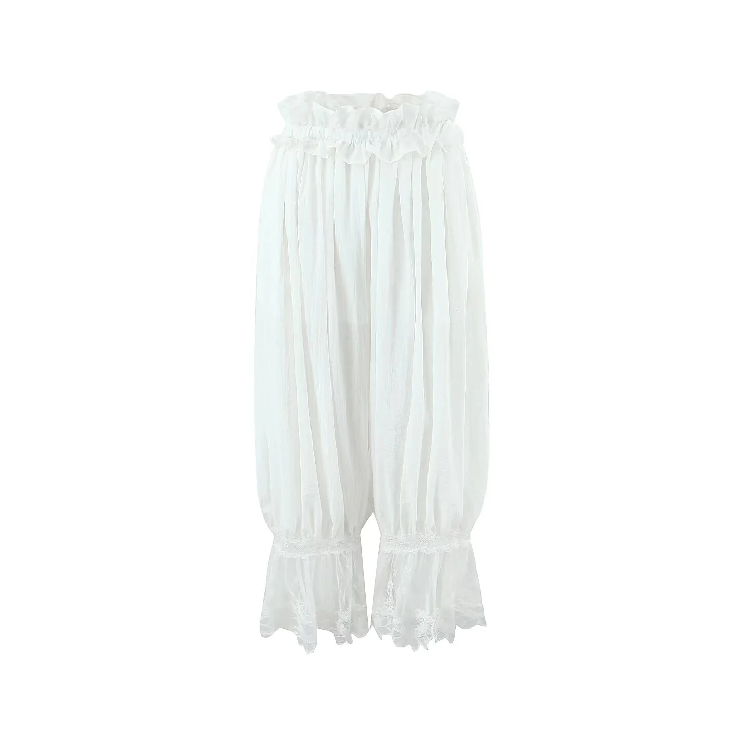 Faionable فضفاض الدانتيل المشذبة السراويل النسائية تنوعا Personali شتاء 2025 وصول جديد سراويل تقليدية بواسطة Z #5