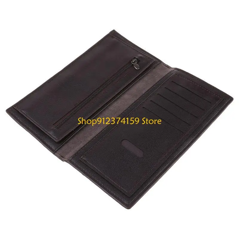 

G5AE Men's 3D Wallet Bifold Holder Purse for Case Long Clutch Billf