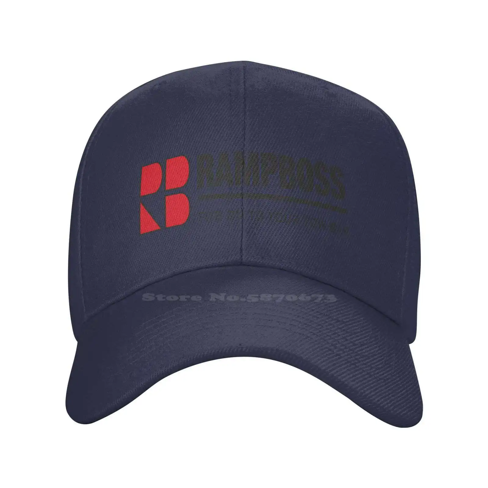 

Rampboss Logo Fashion quality Denim cap Knitted hat Baseball cap