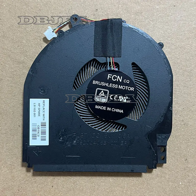 

Laptop CPU Cooling Fan For HP Pavilion 15-DQ 15-dq0953cl 15-dq1052nr 14-DH0000 14-DH1037TX 14m-dh1003dx 14m-dh0001dx