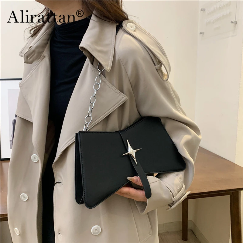 Alirattan 2024 New Popular Bags for Women  Chain Shoulder Bag Crossbody Fashion Bag