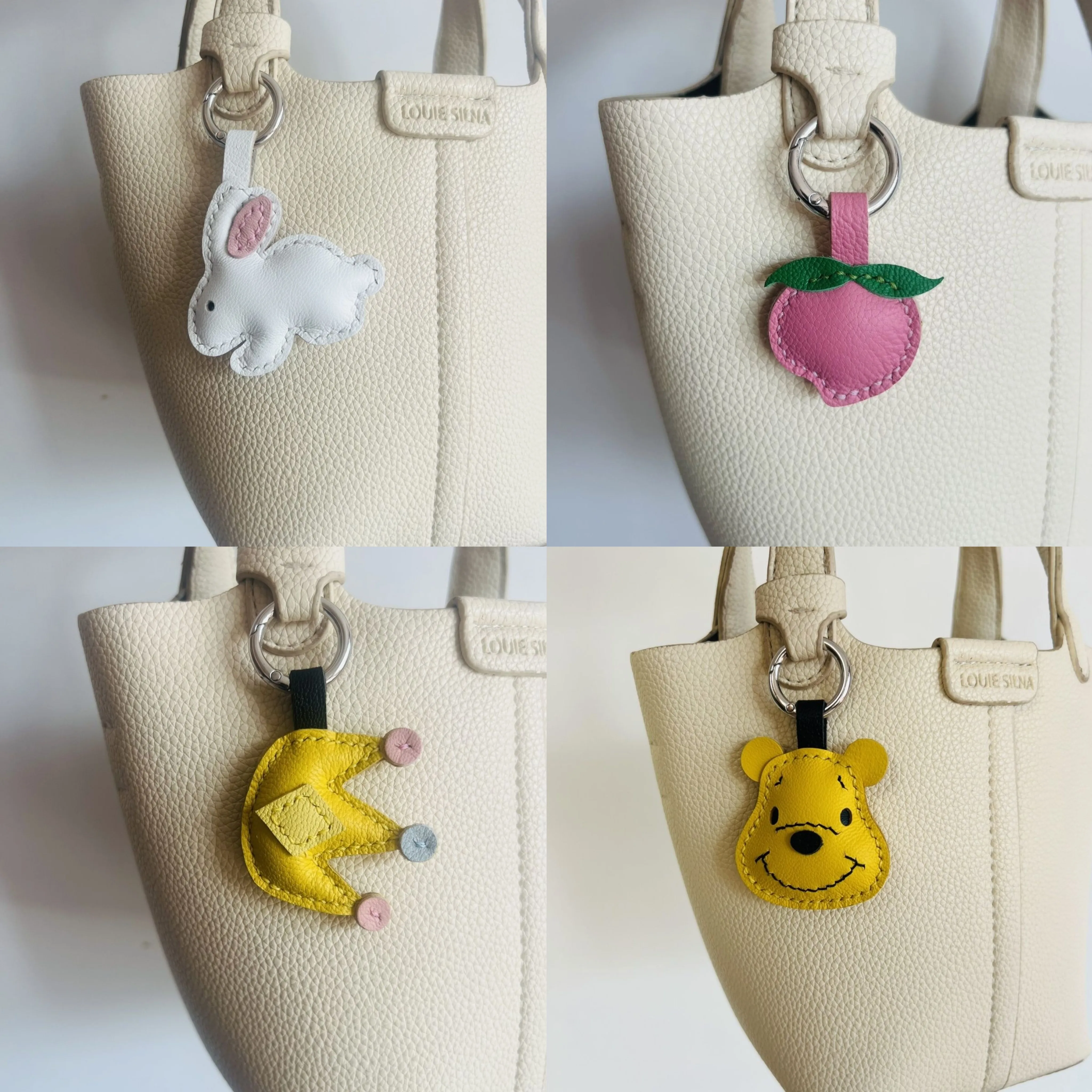 

Брелок-подвеска из натуральной кожи ручной работы в виде рыбы-клоуна, милый держатель для ключей от машины, простой сувенирный подарок