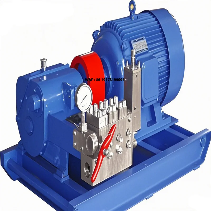 

High-pressure Pump, Oil Pipeline Motor Drives High-pressure test Pump