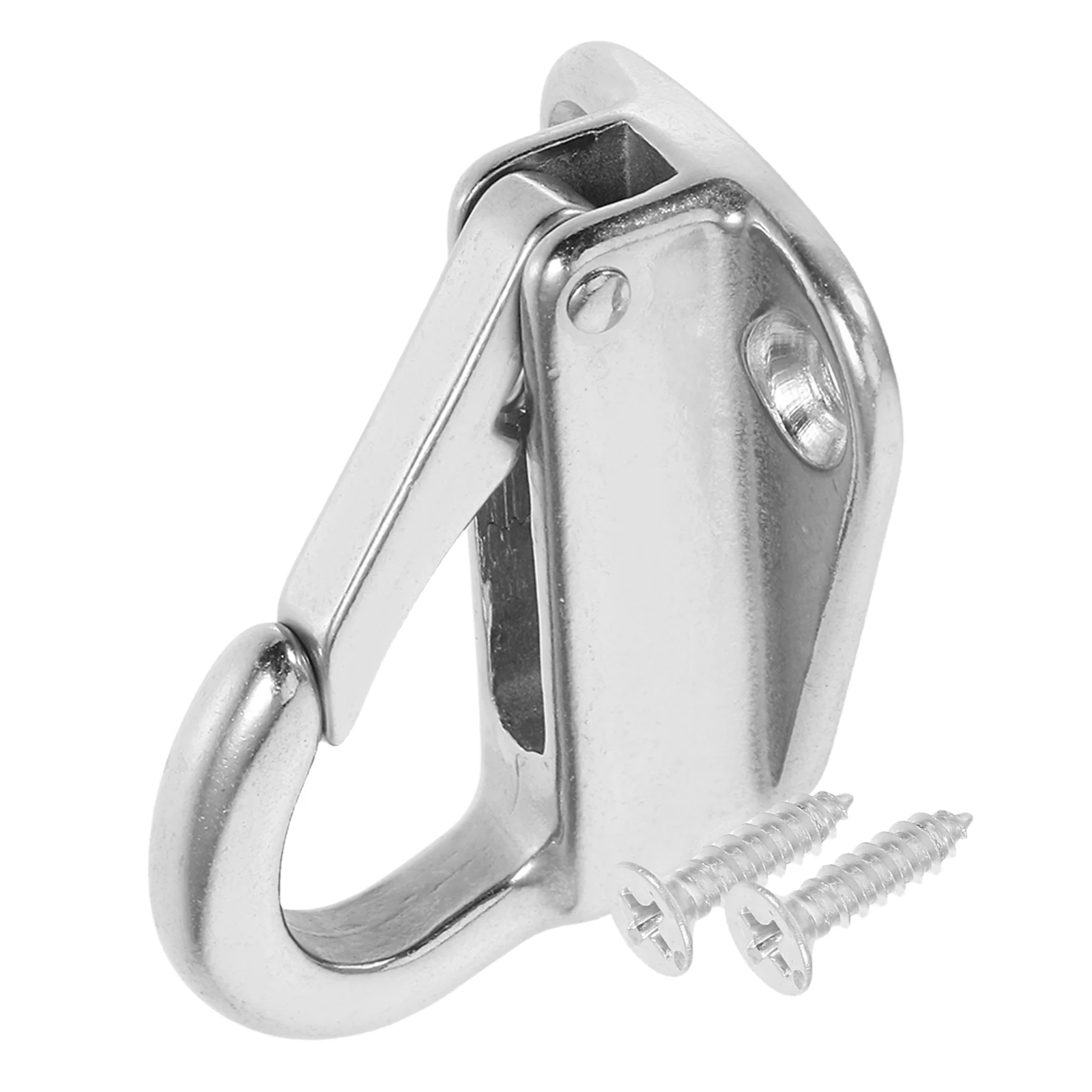 

Hooks 316 Stainless Steel Boat Carabiner Mooring Clip Eye Hanger Spring Hook for Vessel Fending Points Line Attachment