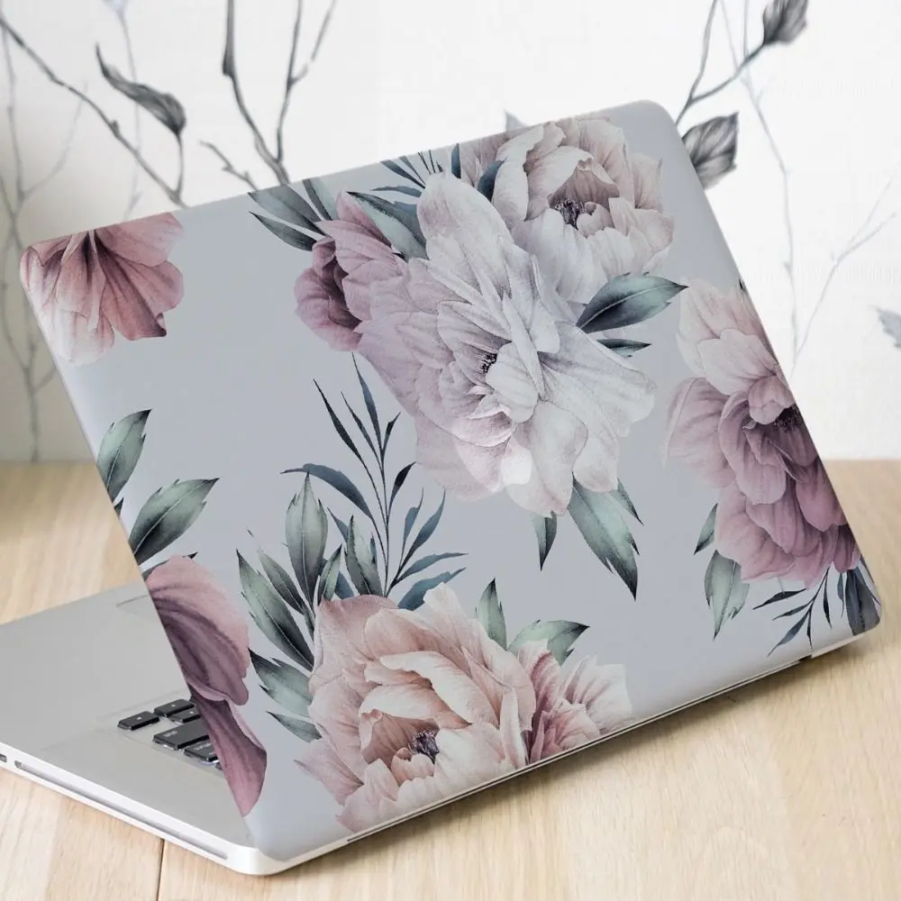 DIY 15-calowe naklejki na laptopa Skórki odporne na zarysowania A + C Boczna okładka notebooka Skórka PVC Wodoodporna dla Macbook/HP/Dell/Lenovo