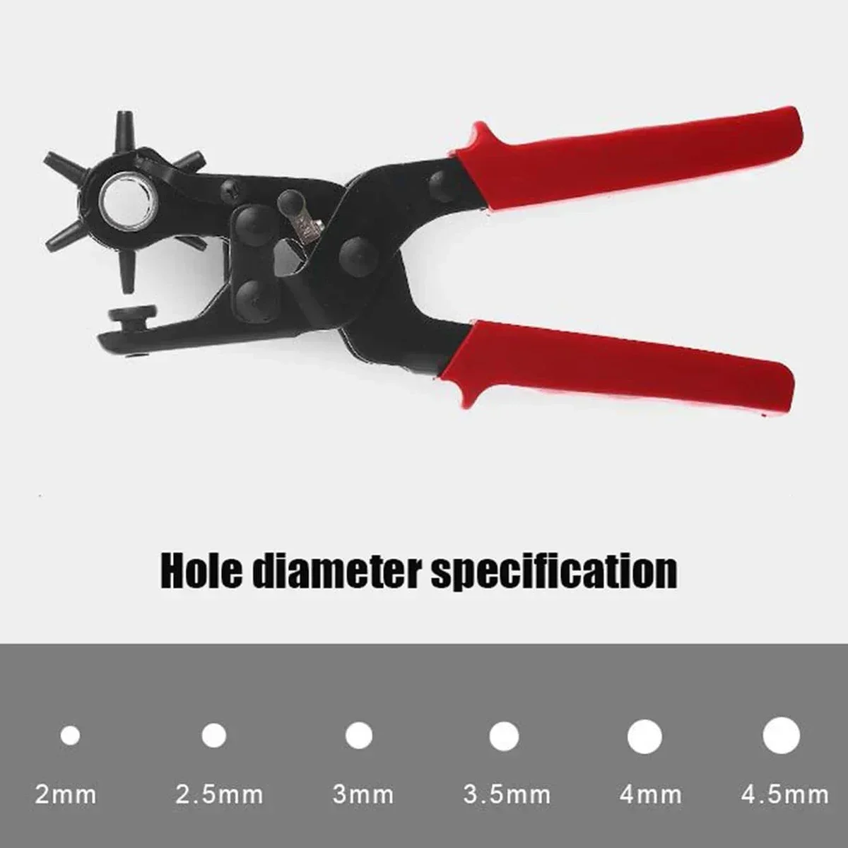 Pince de poinçonnage de ceinture, machines de poinçonnage de trous de ceinture, machines à coudre rotatives, outils de bagages, bracelets de montre, outils manuels 1 pièce