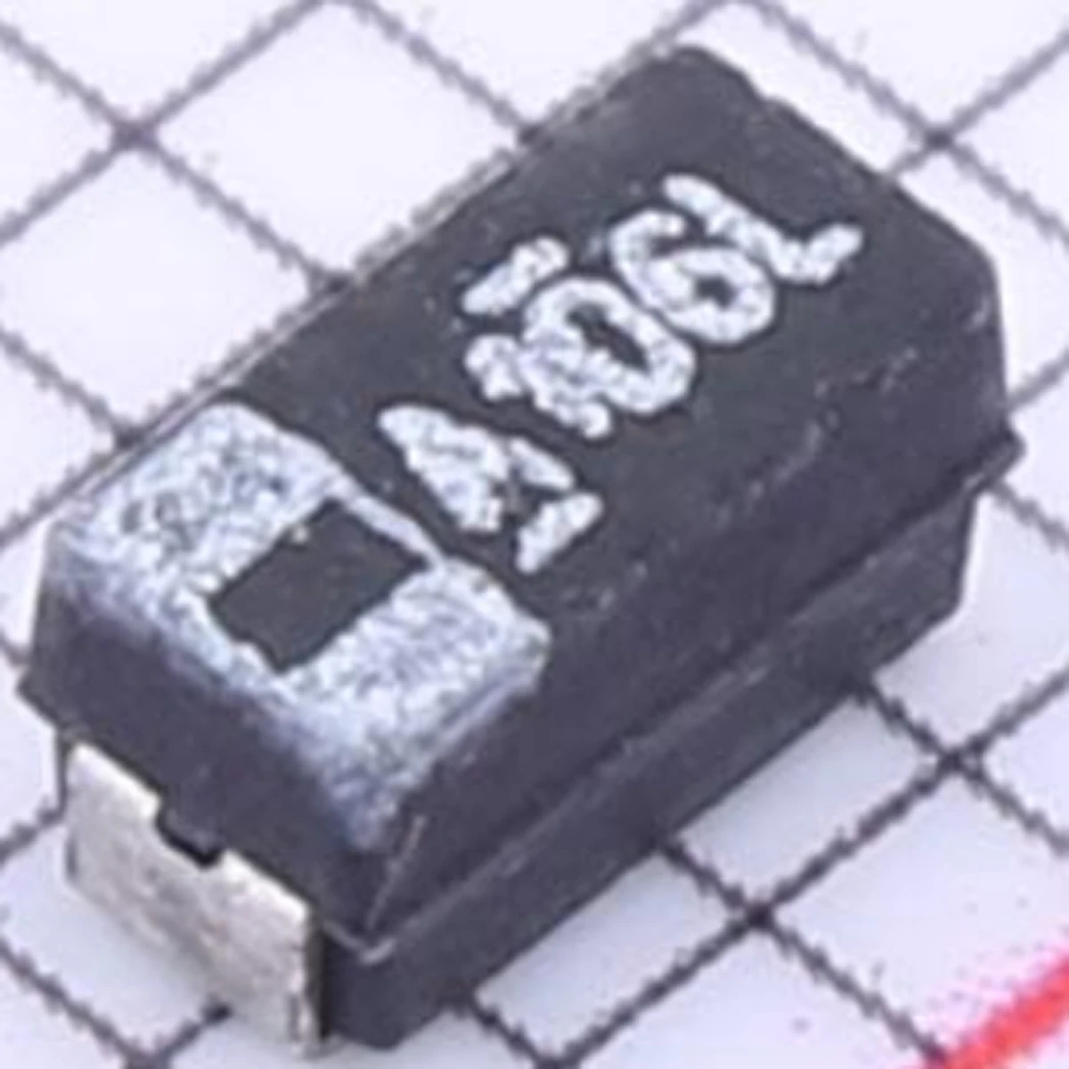 10PCS original; MARKING：A106L； Tantalum capacitor 10V ± 20% 10uF 3.4 Ω; 1206(3216 metric)：293D106X0010A2TE3