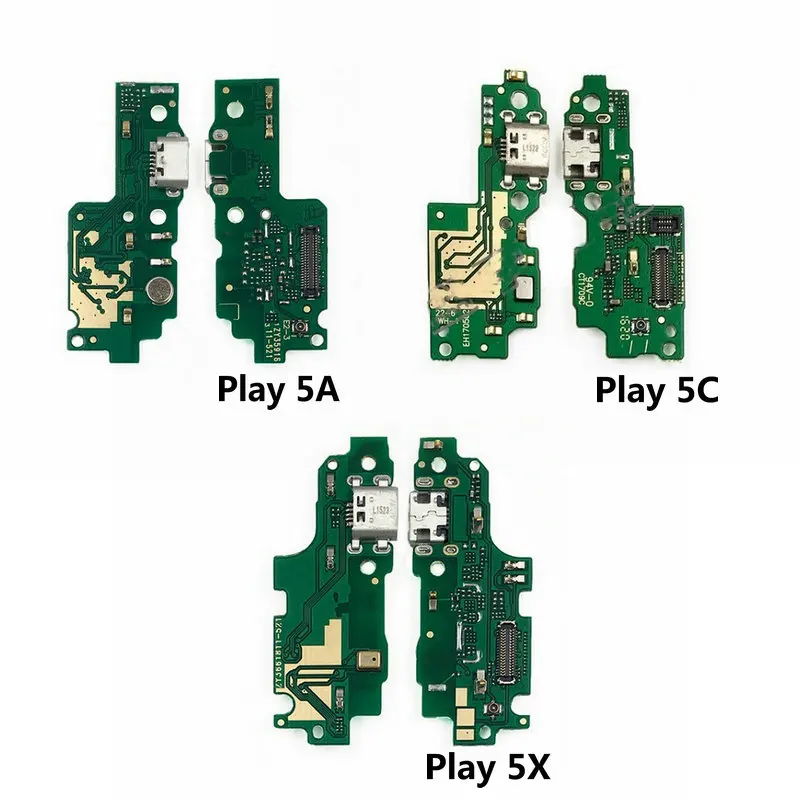 New USB Charging Charger Board Dock Port Flex Cable with Microphone For Huawei Honor 5A 5C 5X 6X 6C 6A Honor 8 Lite V8 V9