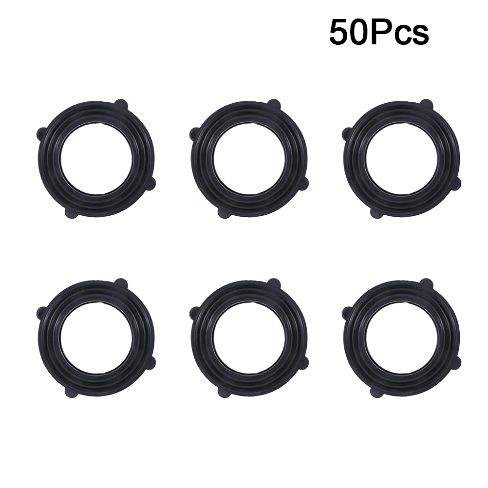 50pcs Water Seal Ring Sealing Rings Washer Seal Ring Silicone Gaskets Hose Sealing Rings Pipe Durable Waterproof