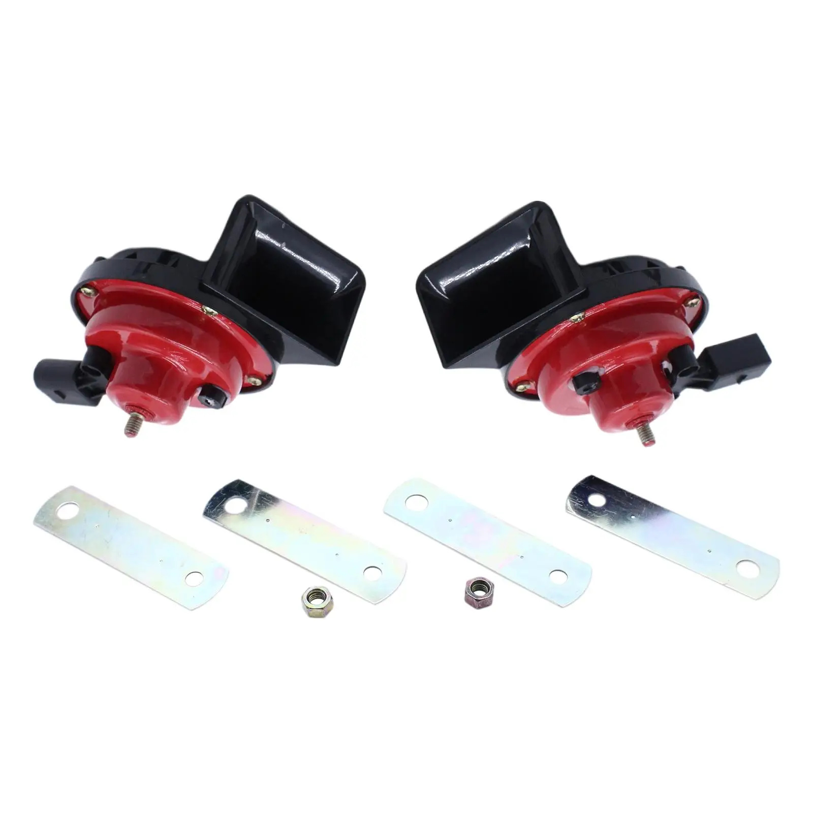

Car Horn Kit Loud Trumpet Subwoofer Speakers Fits 1K0951221 1K0951223 GTI Assembly