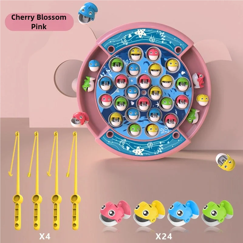 مجموعة ألعاب صيد السمك للأطفال، ألعاب مائية للطفل، قضيب مغناطيسي وأسماك مع ألعاب رياضية خارجية قابلة للنفخ للأطفال