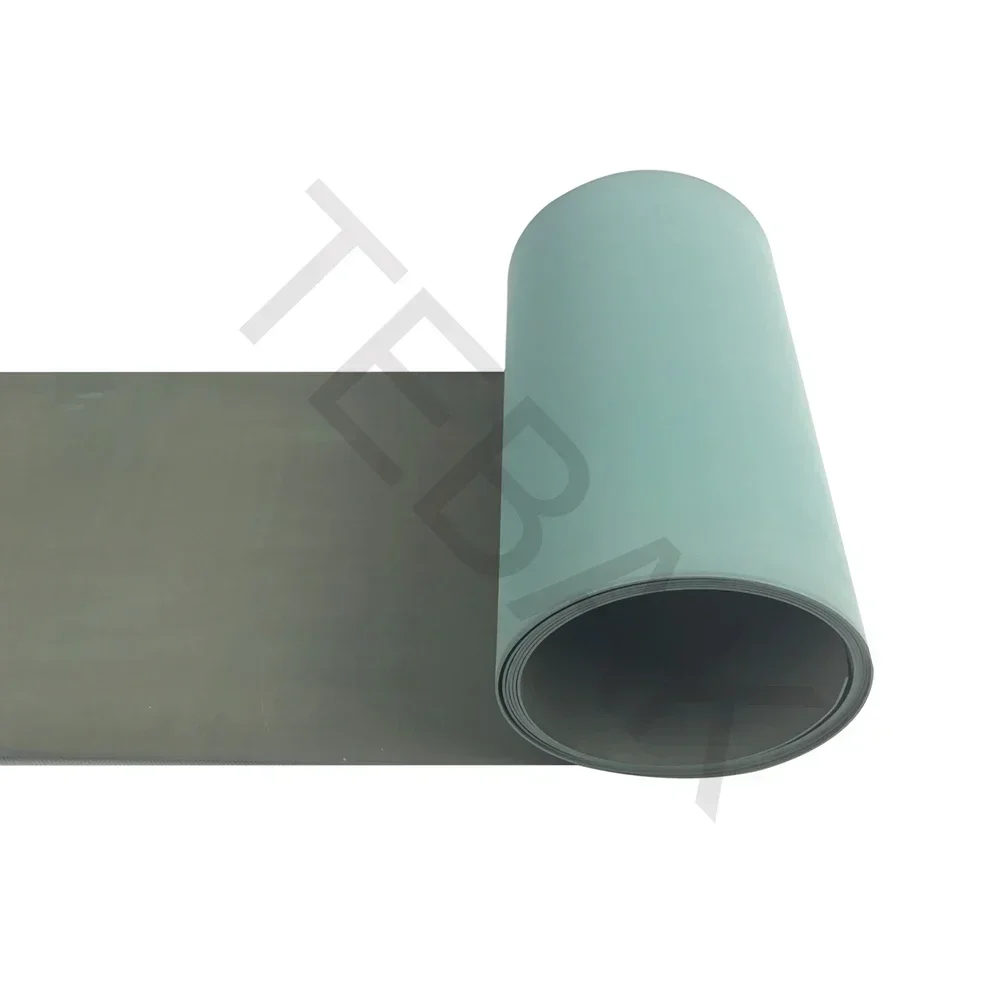 Blue Color PTFE  CNC Machine Tool Rails Soft PTFE Tape Paste Plastic BeltThickness 0.8mm 1mm 1.2mm 1.5mm 2mm Length 1M