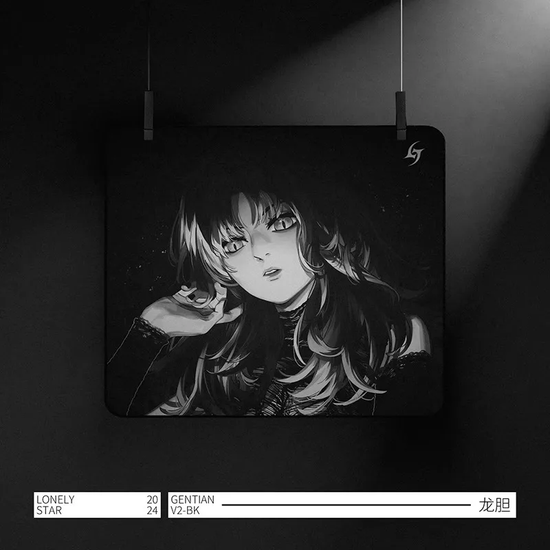 LonelyStar Mousepad E-Sports Smooth Fps Gaming Mousepad 3 مم لوحة ماوس غير قابلة للانزلاق ملحقات الألعاب لوحة ماوس مخصصة