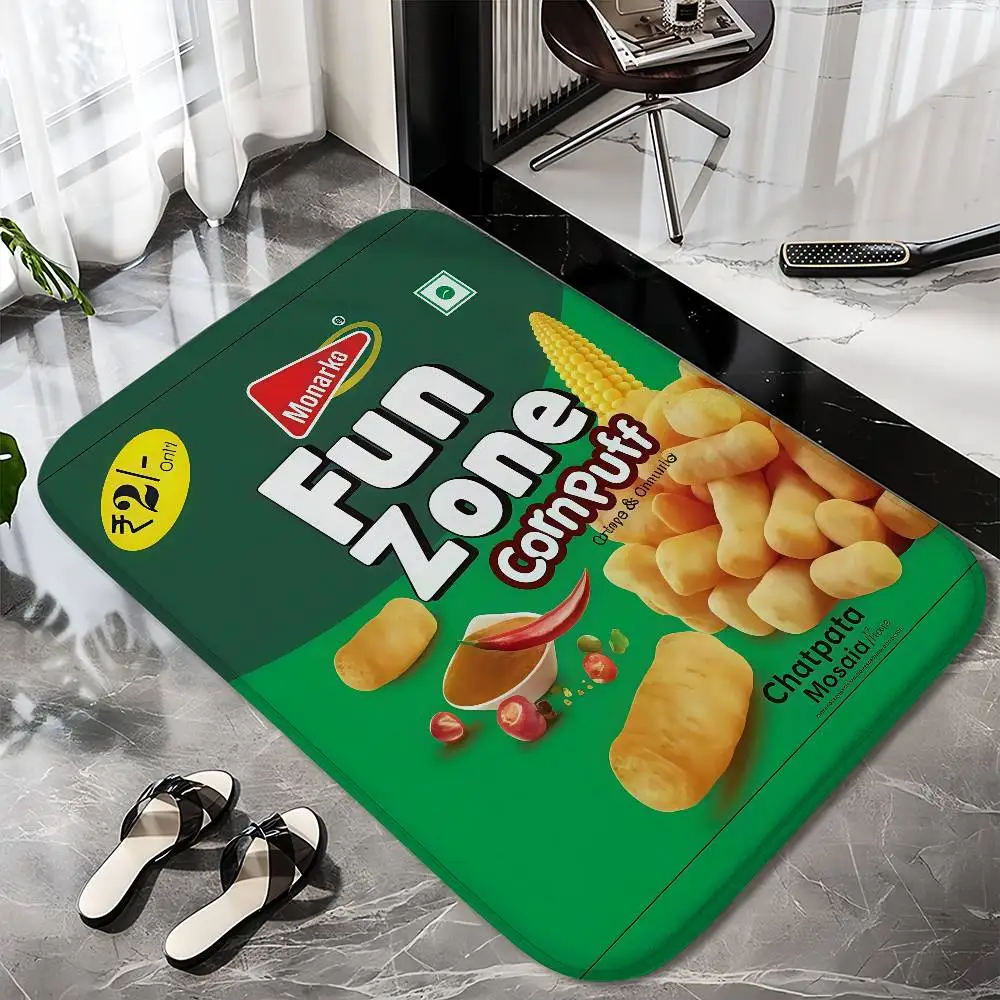 

F-Fun Zone Floor Mat Printed Large Carpets Room And Bedroom Carpets Bathroom Anti Slip Door MATS Small Carpets