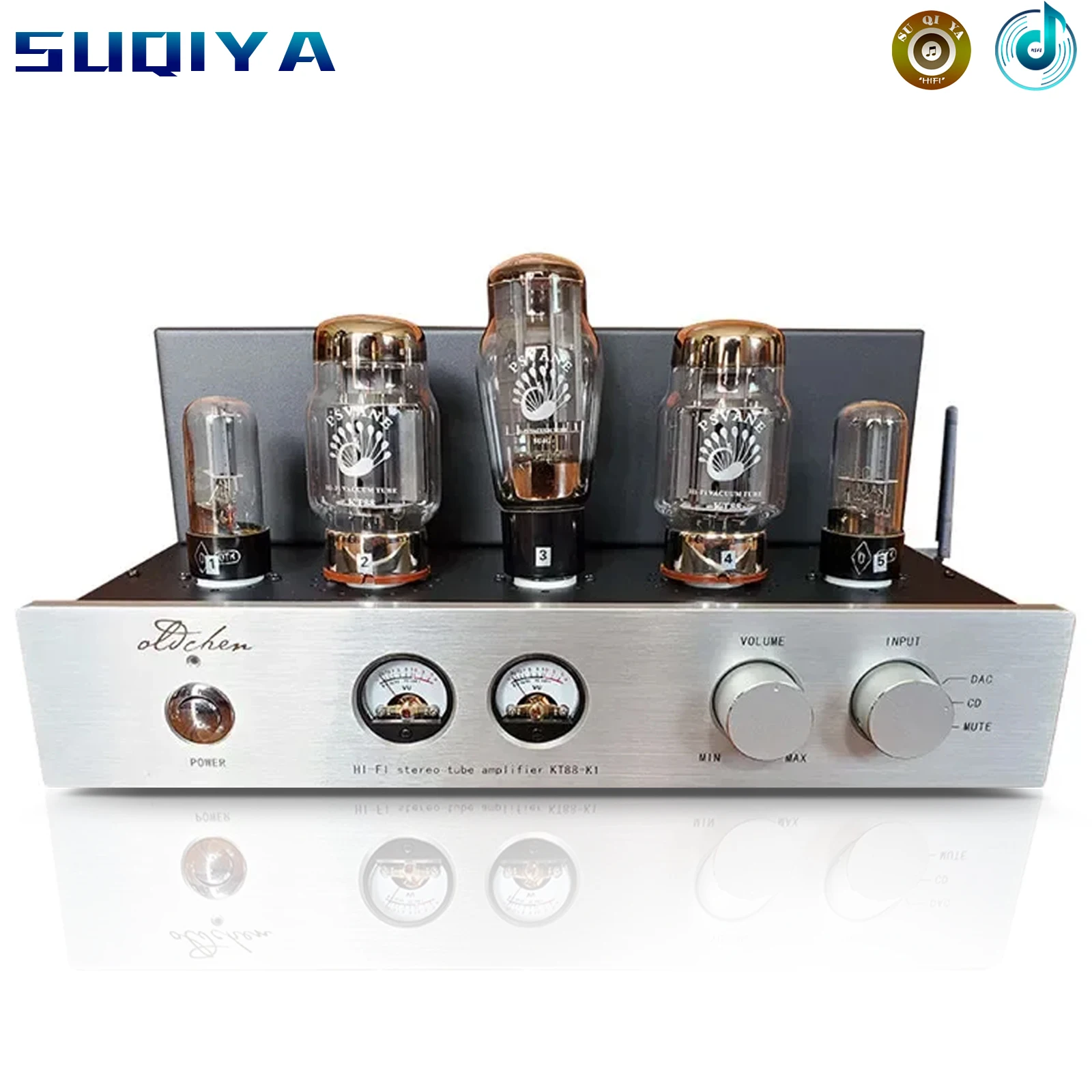 

Voice Of Nobility KT88 K1 Pure Class A Vacuum Tube Amplifier Manual Fever Tube Bluetooth 5.0 HIFI Audio Speaker Amplifier 15W*2