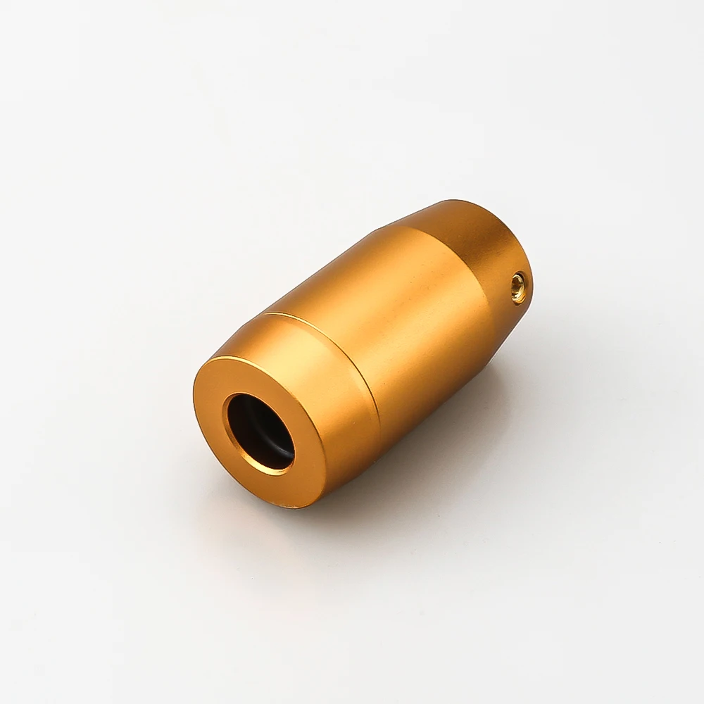 Audiocast CT4021G/S Speaker warna emas perak kabel Audio RCA kawat Nosie Stopper cincin Diameter 9mm