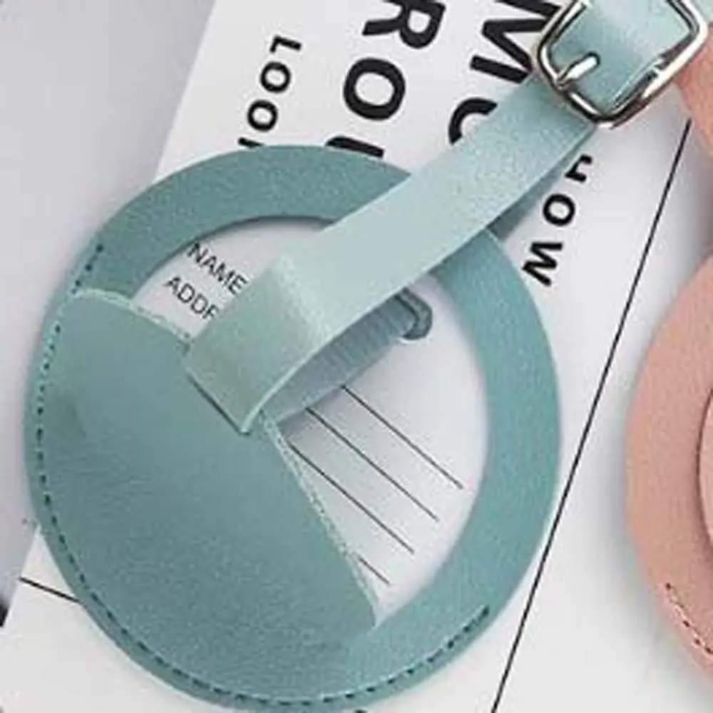 تسجيل الدخول علامات اسم الأمتعة علامة الأمتعة المستديرة عطلة السفر علامة الأمتعة بطاقة الصعود إكسسوارات السفر علامة حقيبة الطائرة #1