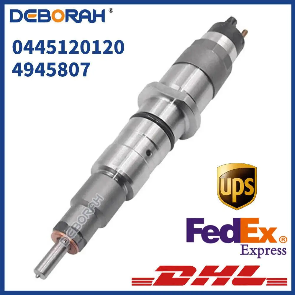 

0445120120 Diesel Common Rail Fuel Injector 4945807 for Cummins Ford Volkswagen